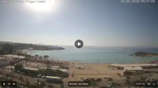 Thumbnail August 20, 2026 06:00 Ayia Napa Cyprus - Nissi Beach Panorama