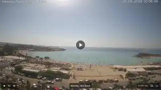 Thumbnail August 20, 2026 07:00 Ayia Napa Cyprus - Nissi Beach Panorama