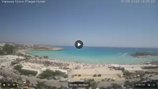 Thumbnail August 20, 2026 11:00 Ayia Napa Cyprus - Nissi Beach Panorama