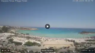 Thumbnail August 22, 2026 11:00 Ayia Napa Cyprus - Nissi Beach Panorama