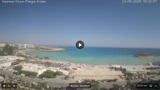 Thumbnail August 22, 2026 13:00 Ayia Napa Cyprus - Nissi Beach Panorama
