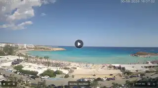 Thumbnail August 30, 2026 13:00 Ayia Napa Cyprus - Nissi Beach Panorama