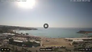 Thumbnail August 31, 2026 06:00 Ayia Napa Cyprus - Nissi Beach Panorama