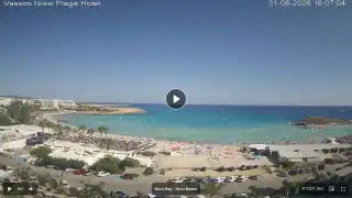 Thumbnail August 31, 2026 13:00 Ayia Napa Cyprus - Nissi Beach Panorama