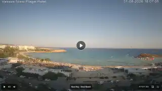 Thumbnail August 31, 2026 15:00 Ayia Napa Cyprus - Nissi Beach Panorama