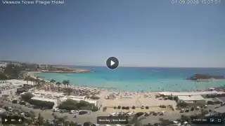 Thumbnail September 1, 2026 10:00 Ayia Napa Cyprus - Nissi Beach Panorama
