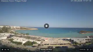 Thumbnail September 1, 2026 14:00 Ayia Napa Cyprus - Nissi Beach Panorama