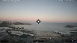 Thumbnail September 1, 2026 16:00 Ayia Napa Cyprus - Nissi Beach Panorama