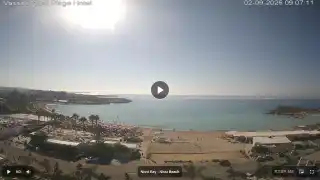Thumbnail September 2, 2026 06:00 Ayia Napa Cyprus - Nissi Beach Panorama
