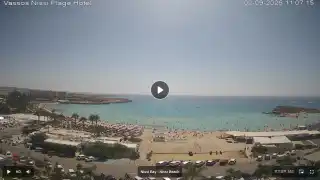 Thumbnail September 2, 2026 08:00 Ayia Napa Cyprus - Nissi Beach Panorama
