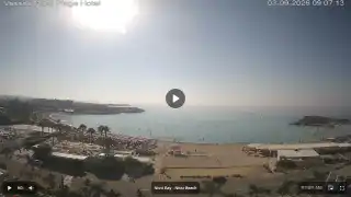 Thumbnail September 3, 2026 06:00 Ayia Napa Cyprus - Nissi Beach Panorama