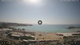 Thumbnail September 3, 2026 07:00 Ayia Napa Cyprus - Nissi Beach Panorama