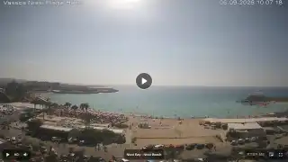 Thumbnail September 6, 2026 07:00 Ayia Napa Cyprus - Nissi Beach Panorama
