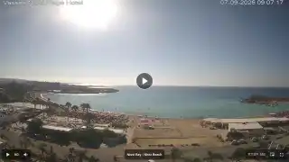 Thumbnail September 7, 2026 06:00 Ayia Napa Cyprus - Nissi Beach Panorama