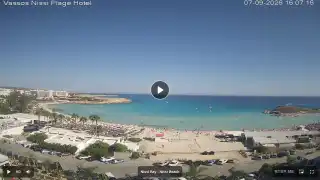 Thumbnail September 7, 2026 13:00 Ayia Napa Cyprus - Nissi Beach Panorama