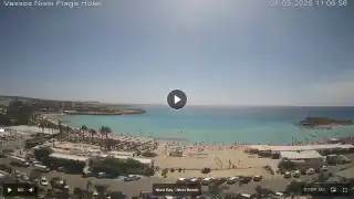 Thumbnail September 8, 2026 08:00 Ayia Napa Cyprus - Nissi Beach Panorama