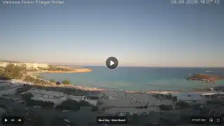 Thumbnail September 8, 2026 15:00 Ayia Napa Cyprus - Nissi Beach Panorama