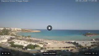 Thumbnail September 9, 2026 14:00 Ayia Napa Cyprus - Nissi Beach Panorama