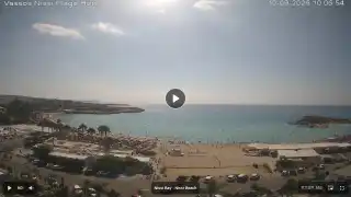 Thumbnail September 10, 2026 07:00 Ayia Napa Cyprus - Nissi Beach Panorama