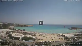 Thumbnail September 10, 2026 10:00 Ayia Napa Cyprus - Nissi Beach Panorama