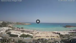 Thumbnail September 10, 2026 11:00 Ayia Napa Cyprus - Nissi Beach Panorama