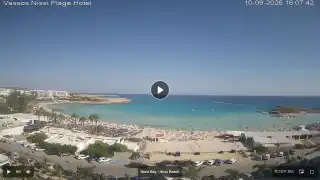 Thumbnail September 10, 2026 13:00 Ayia Napa Cyprus - Nissi Beach Panorama