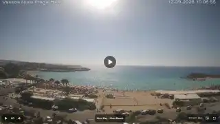 Thumbnail September 12, 2026 07:00 Ayia Napa Cyprus - Nissi Beach Panorama