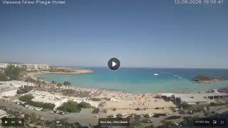 Thumbnail September 12, 2026 13:00 Ayia Napa Cyprus - Nissi Beach Panorama