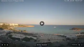 Thumbnail September 12, 2026 15:00 Ayia Napa Cyprus - Nissi Beach Panorama