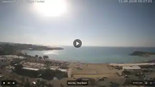 Thumbnail September 13, 2026 06:00 Ayia Napa Cyprus - Nissi Beach Panorama