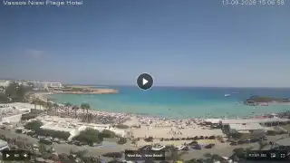 Thumbnail September 13, 2026 12:00 Ayia Napa Cyprus - Nissi Beach Panorama