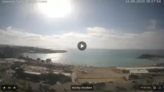 Thumbnail September 14, 2026 06:00 Ayia Napa Cyprus - Nissi Beach Panorama