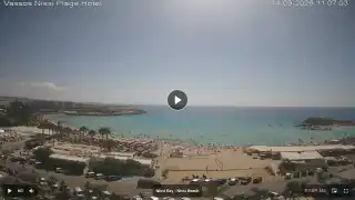 Thumbnail September 14, 2026 08:00 Ayia Napa Cyprus - Nissi Beach Panorama