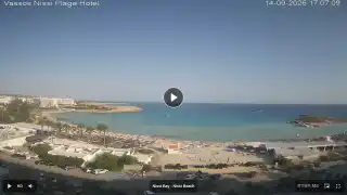 Thumbnail September 14, 2026 14:00 Ayia Napa Cyprus - Nissi Beach Panorama