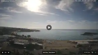 Thumbnail September 15, 2026 06:00 Ayia Napa Cyprus - Nissi Beach Panorama