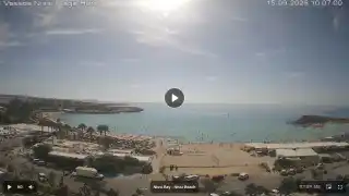 Thumbnail September 15, 2026 07:00 Ayia Napa Cyprus - Nissi Beach Panorama