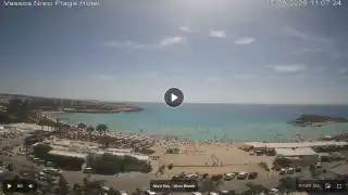 Thumbnail September 15, 2026 08:00 Ayia Napa Cyprus - Nissi Beach Panorama