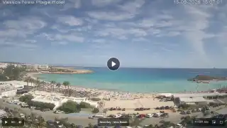 Thumbnail September 15, 2026 12:00 Ayia Napa Cyprus - Nissi Beach Panorama