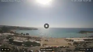 Thumbnail September 16, 2026 07:00 Ayia Napa Cyprus - Nissi Beach Panorama