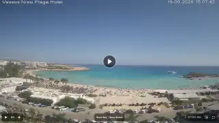 Thumbnail September 16, 2026 12:00 Ayia Napa Cyprus - Nissi Beach Panorama