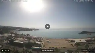 Thumbnail September 17, 2026 06:00 Ayia Napa Cyprus - Nissi Beach Panorama