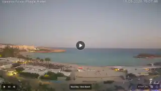 Thumbnail September 18, 2026 16:00 Ayia Napa Cyprus - Nissi Beach Panorama