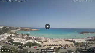 Thumbnail September 19, 2026 11:00 Ayia Napa Cyprus - Nissi Beach Panorama