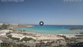 Thumbnail September 19, 2026 12:00 Ayia Napa Cyprus - Nissi Beach Panorama