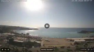 Thumbnail September 20, 2026 06:00 Ayia Napa Cyprus - Nissi Beach Panorama
