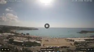 Thumbnail September 20, 2026 07:00 Ayia Napa Cyprus - Nissi Beach Panorama