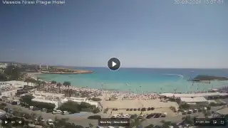 Thumbnail September 20, 2026 10:00 Ayia Napa Cyprus - Nissi Beach Panorama