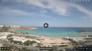 Thumbnail September 20, 2026 13:00 Ayia Napa Cyprus - Nissi Beach Panorama