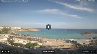 Thumbnail September 20, 2026 14:00 Ayia Napa Cyprus - Nissi Beach Panorama
