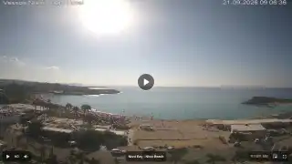 Thumbnail September 21, 2026 06:00 Ayia Napa Cyprus - Nissi Beach Panorama